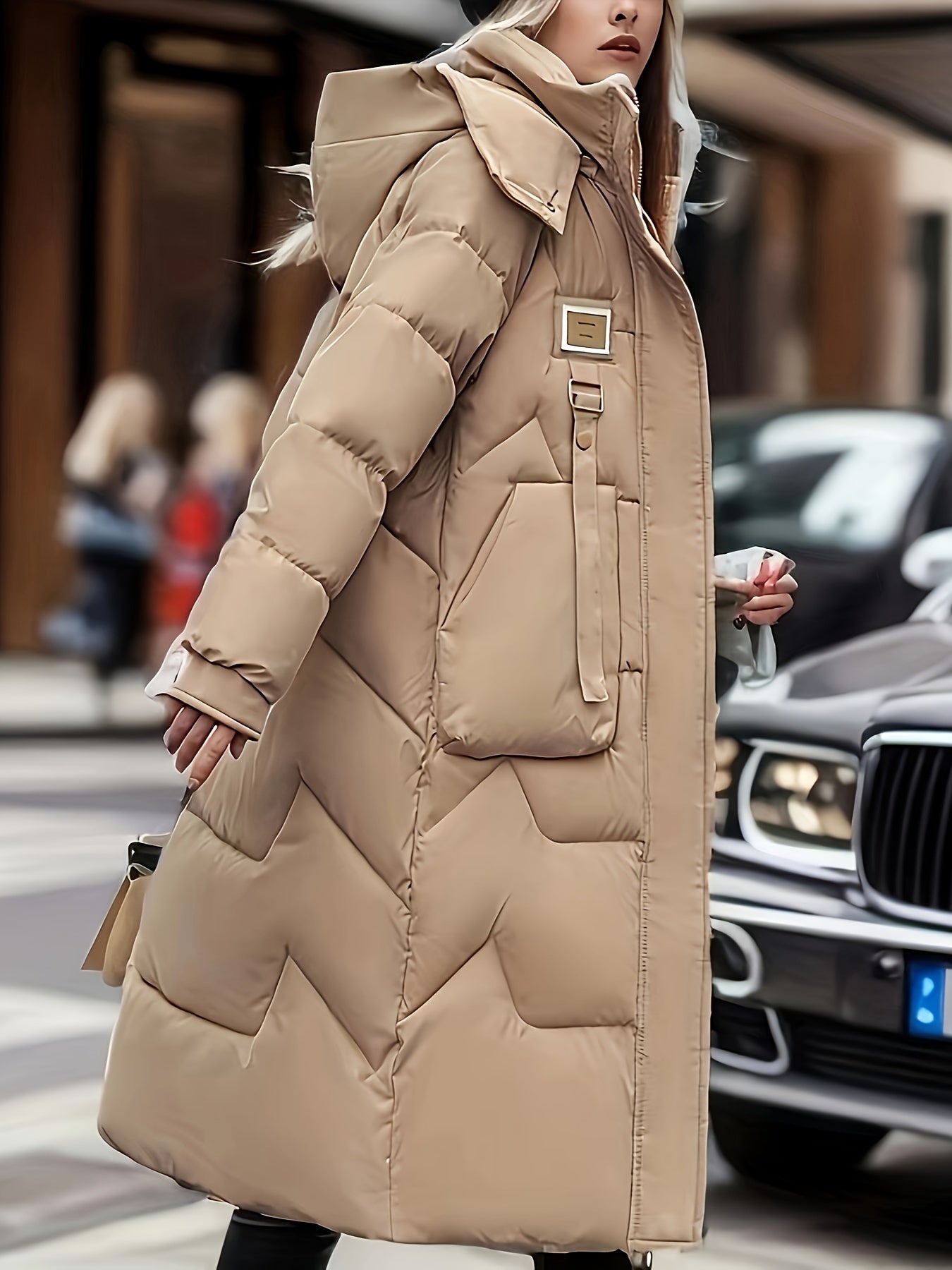 GRACE | Zip-Up Quilted Coat