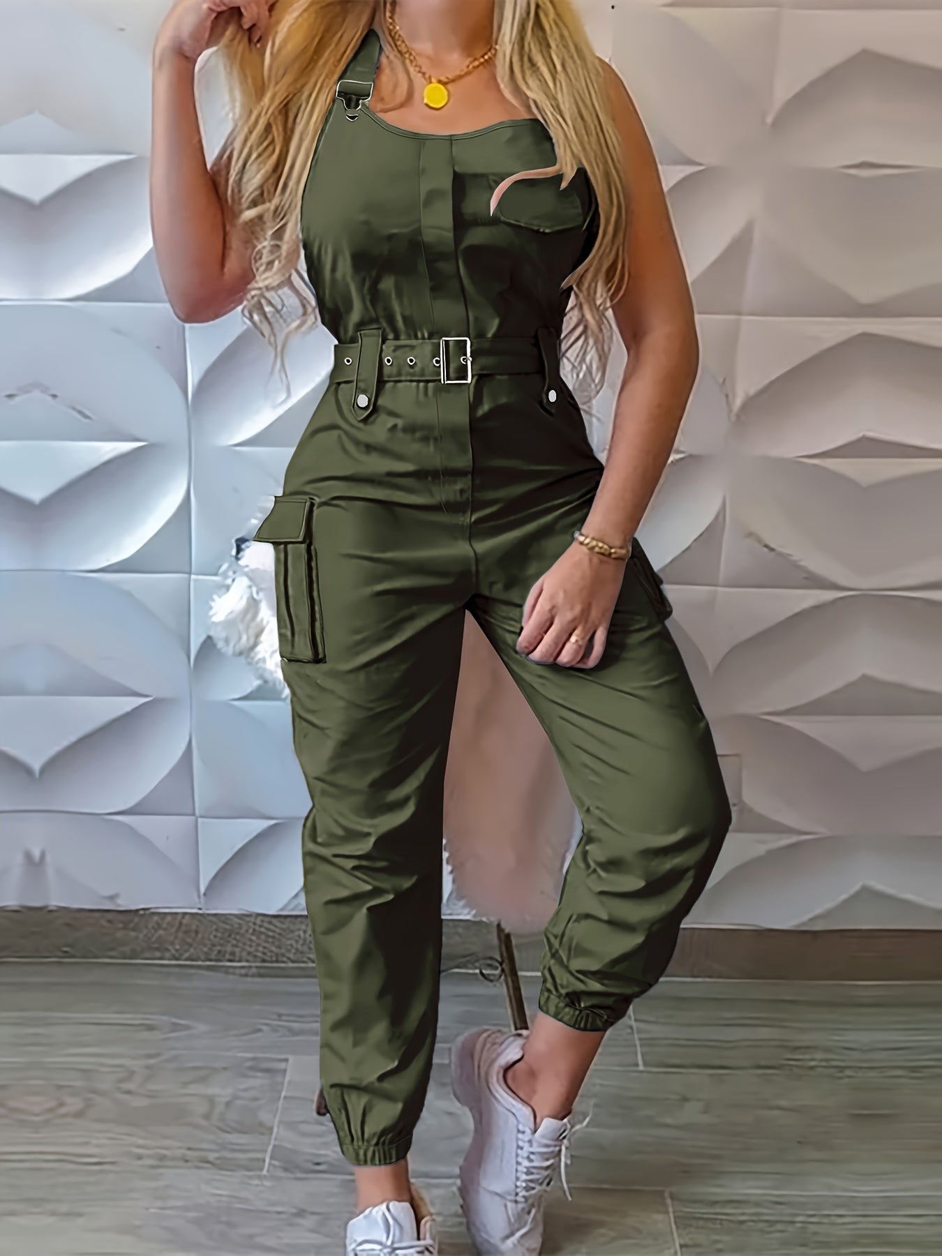 SAMANTHA | Cargo Jumpsuit