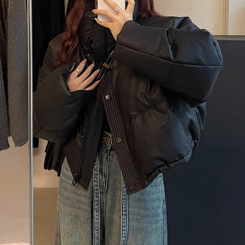 STACEY | Cropped Puffer Jacket