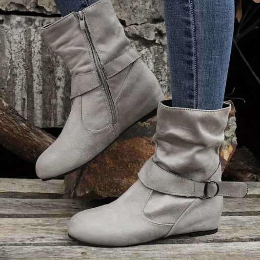 RHEA | Winter Suede Boots