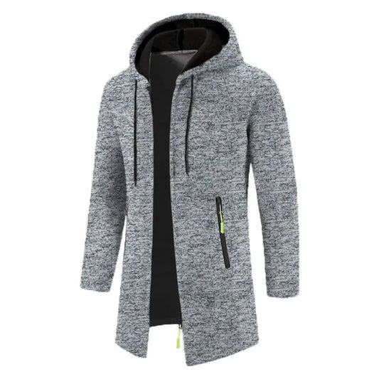 ISAAC | Longline Zip Hoodie