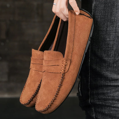 SAMUEL | Suede Loafers