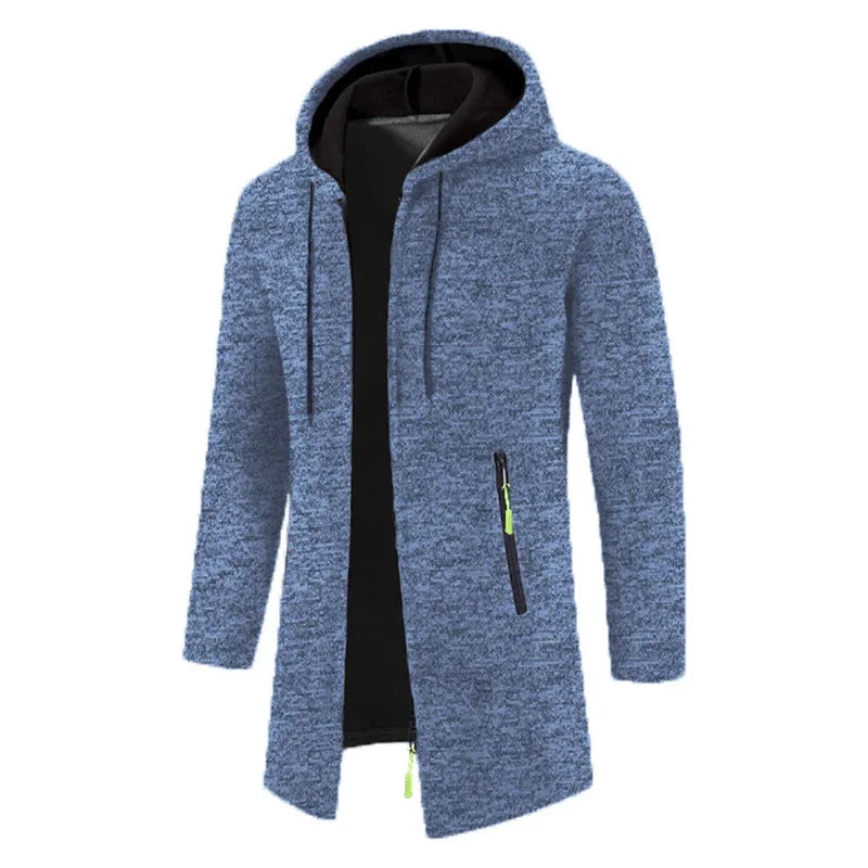 ISAAC | Longline Zip Hoodie