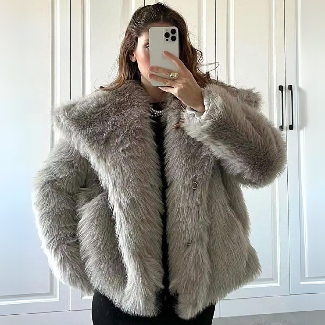 SARINA | Luxe Fur Coat