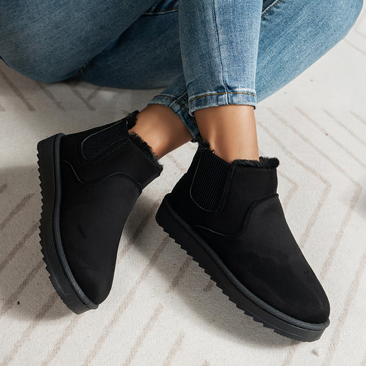 QUINN | Cozy Slip On Boots